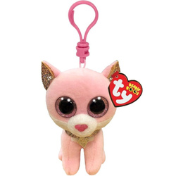 TY Beanie Boos różowy kot Fiona 8,5cm Clip 352470
